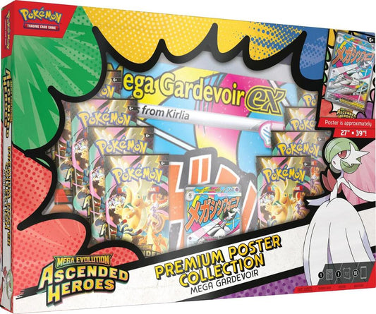 Mega Gardevoir EX Premium Poster Collection – Ascended Heroes (ASC)