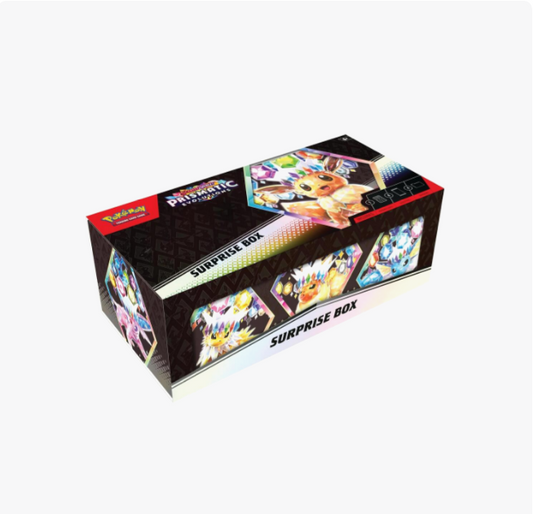 Prismatic Evolutions Surprise Box