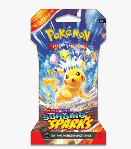 Surging Sparks Sleeved Booster Pack
