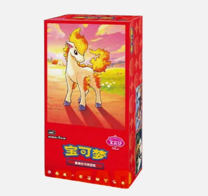 TCG Chinese 30th Anniversary Celebration First Partner Vol. 4 Booster Box – Ponyta